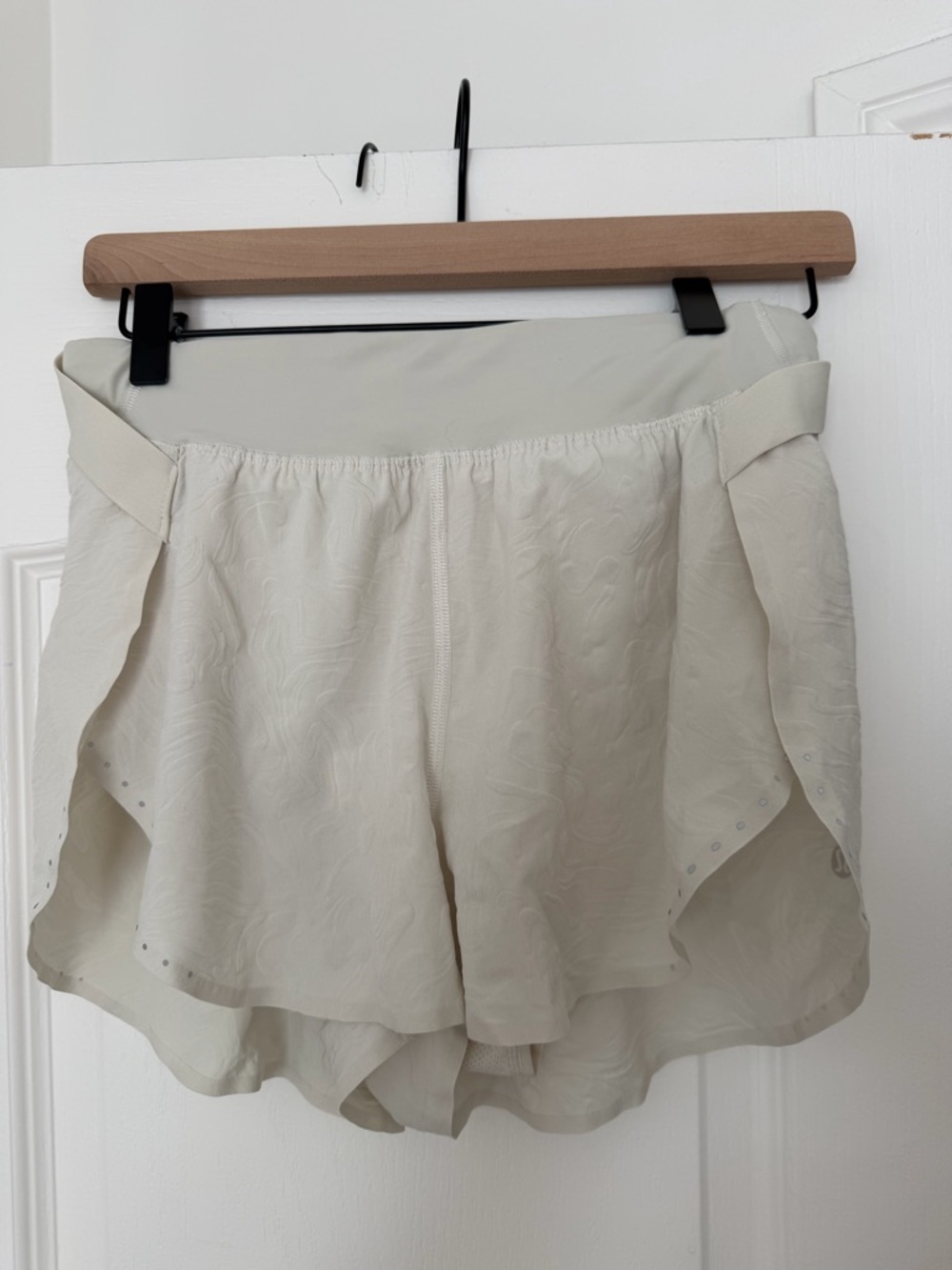 lululemon athletica Cream Athletic Skort Shorts